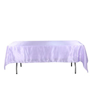 60" x 102" Satin Rectangular Tablecloth