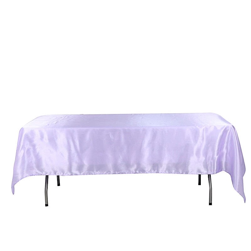 60" x 102" Satin Rectangular Tablecloth