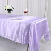 60" x 102" Satin Rectangular Tablecloth