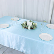 60" x 102" Satin Rectangular Tablecloth