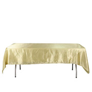 60" x 102" Satin Rectangular Tablecloth
