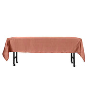 60" x 102" Satin Rectangular Tablecloth