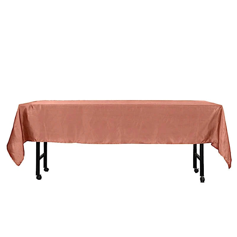 60" x 102" Satin Rectangular Tablecloth