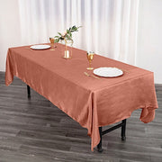 60" x 102" Satin Rectangular Tablecloth