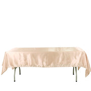 60" x 102" Satin Rectangular Tablecloth