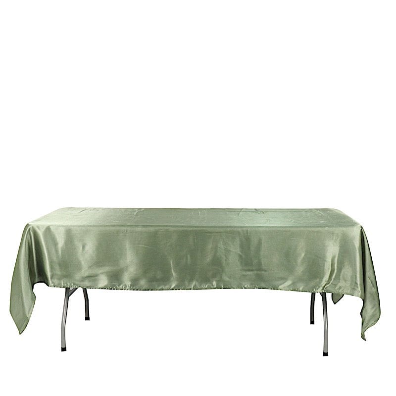 60" x 102" Satin Rectangular Tablecloth