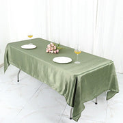 60" x 102" Satin Rectangular Tablecloth