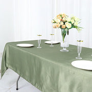60" x 102" Satin Rectangular Tablecloth