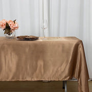 60" x 102" Satin Rectangular Tablecloth