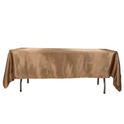60" x 102" Satin Rectangular Tablecloth