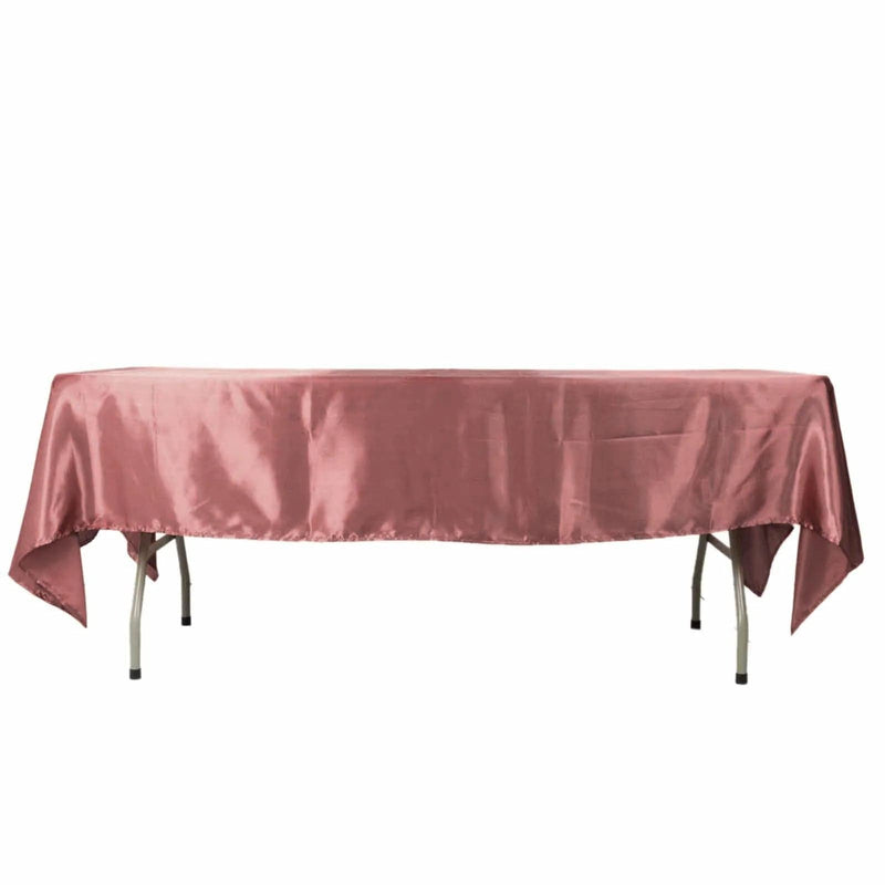 60" x 102" Satin Rectangular Tablecloth