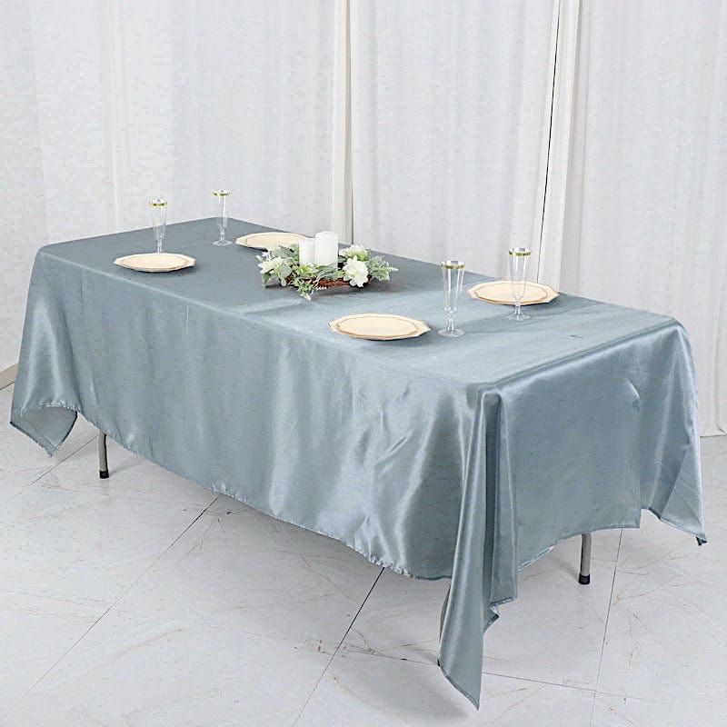 60" x 102" Satin Rectangular Tablecloth TAB_STN_60102_086