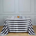 60" x 102" Satin Stripes Rectangular Tablecloth