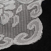 60" x 108" Floral Lace Rectangular Tablecloth