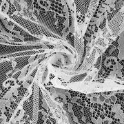 60" x 120" Premium Lace Rectangular Tablecloth with Floral Design