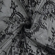 60" x 120" Premium Lace Rectangular Tablecloth with Floral Design