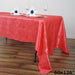 60" x 126" Crinkled Crushed Taffeta Rectangular Tablecloth TAB_CRNK_60126_032