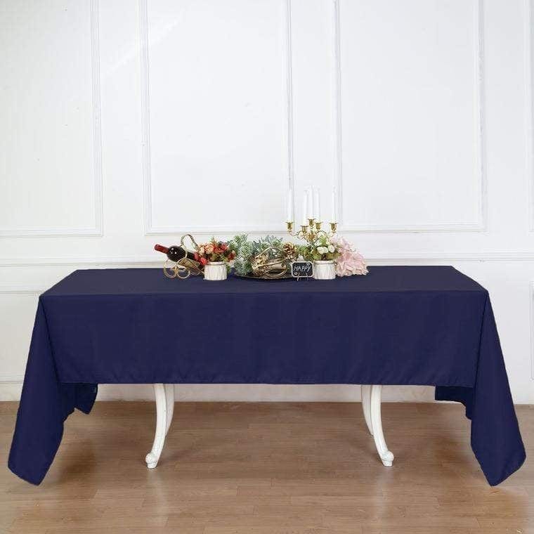60" x 126" Polyester Rectangular Tablecloth