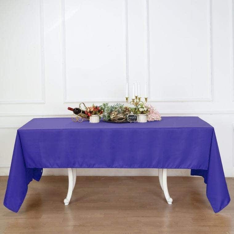 60" x 126" Polyester Rectangular Tablecloth