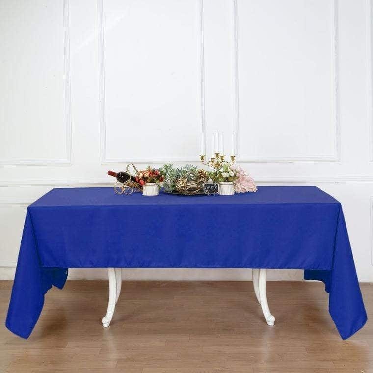 60" x 126" Polyester Rectangular Tablecloth