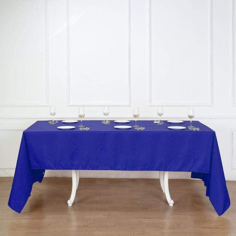 60" x 126" Polyester Rectangular Tablecloth