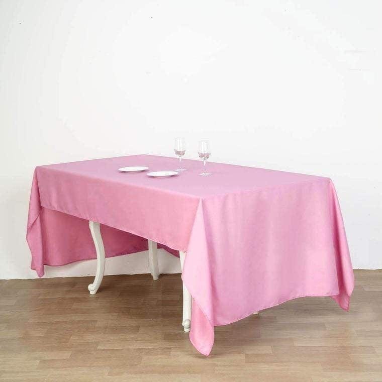 60" x 126" Polyester Rectangular Tablecloth
