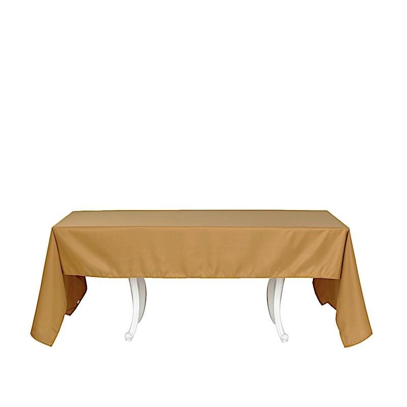 60" x 126" Polyester Rectangular Tablecloth