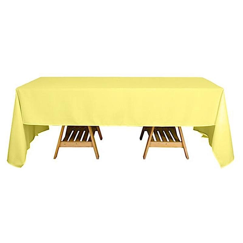60" x 126" Polyester Rectangular Tablecloth