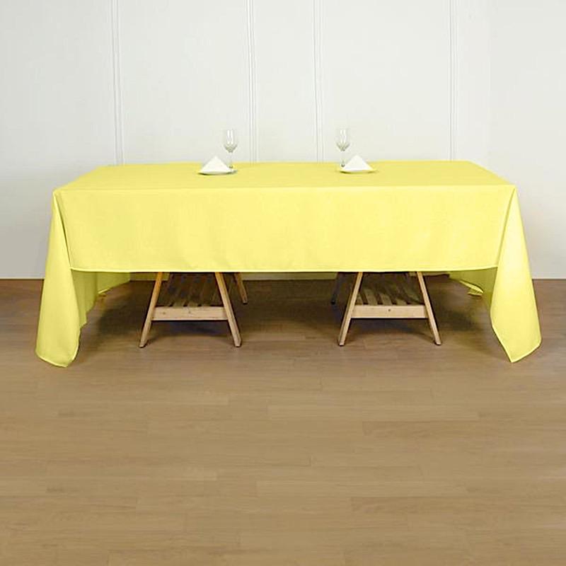 60" x 126" Polyester Rectangular Tablecloth