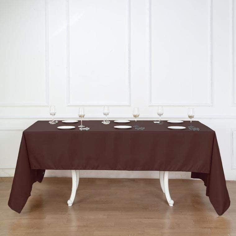 60" x 126" Polyester Rectangular Tablecloth