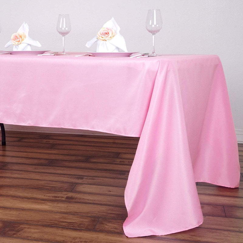 60" x 126" Polyester Rectangular Tablecloth
