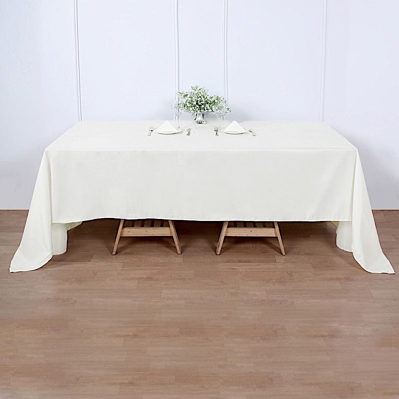 60" x 126" Polyester Rectangular Tablecloth
