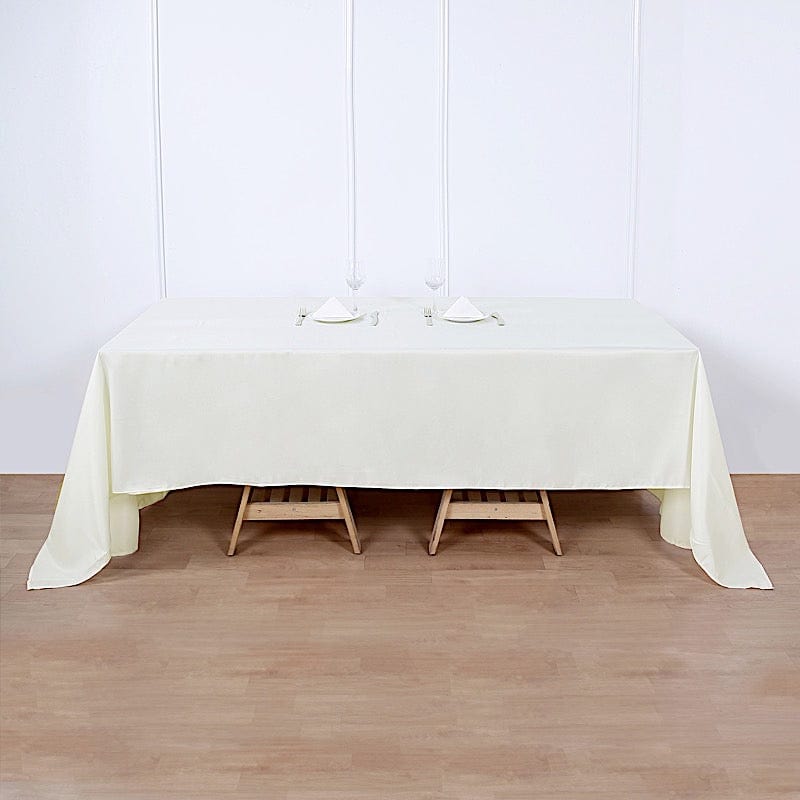 60" x 126" Polyester Rectangular Tablecloth