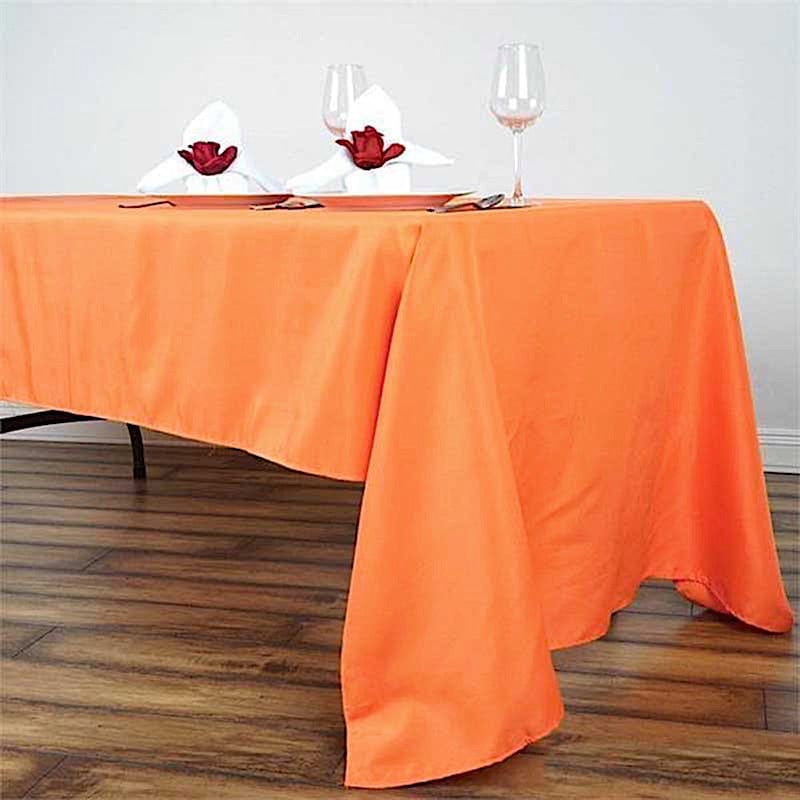 60" x 126" Polyester Rectangular Tablecloth