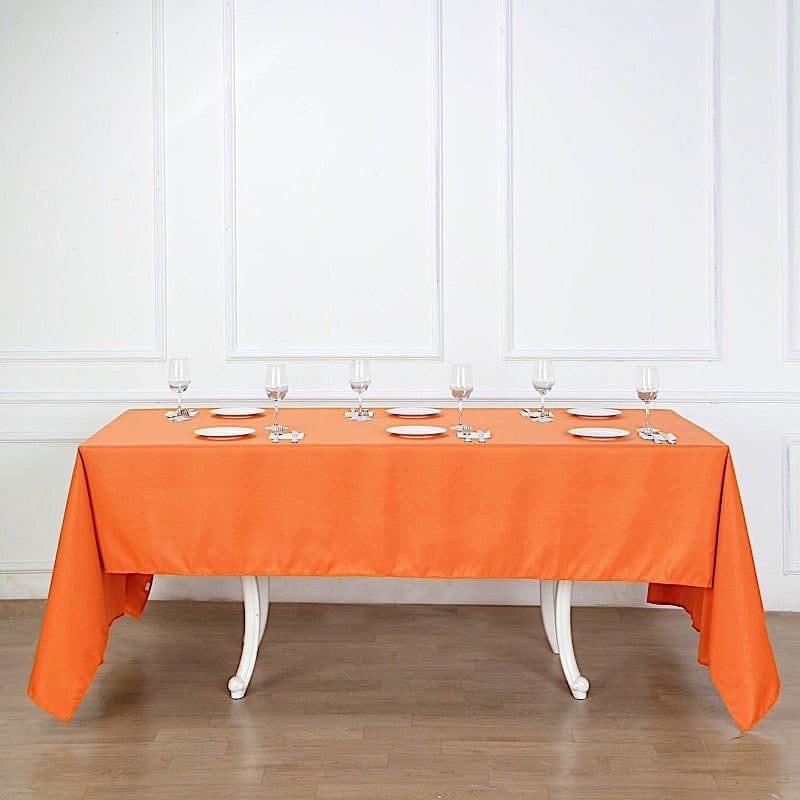 60" x 126" Polyester Rectangular Tablecloth