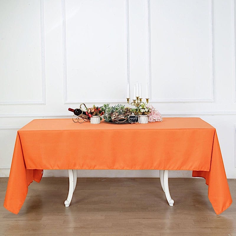 60" x 126" Polyester Rectangular Tablecloth