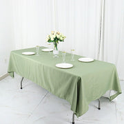 60" x 126" Polyester Rectangular Tablecloth