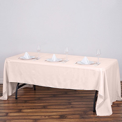 60" x 126" Polyester Rectangular Tablecloth TAB_60126_046_POLY