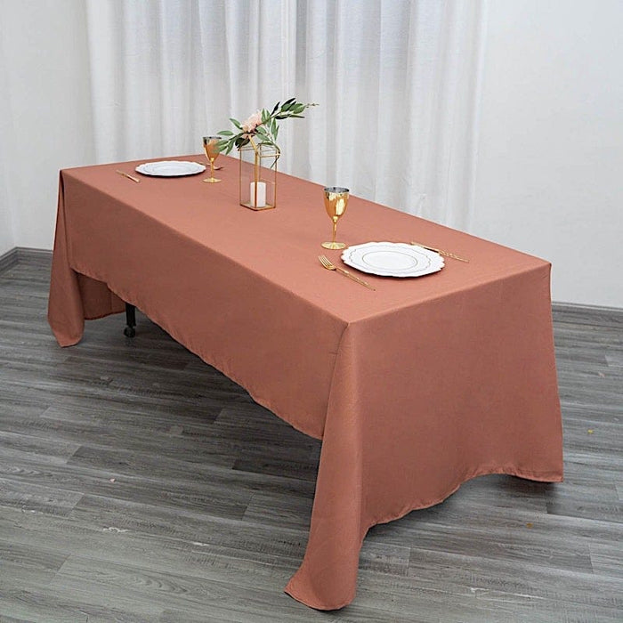 60" x 126" Polyester Rectangular Tablecloth TAB_60126_TERC_POLY