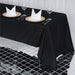 60" x 126" Premium Polyester Rectangular Tablecloth - Black TAB_60126_BLK_PRM