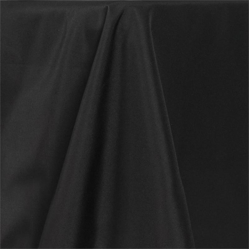60" x 126" Premium Polyester Rectangular Tablecloth - Black TAB_60126_BLK_PRM
