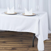 60" x 126" Premium Polyester Rectangular Tablecloth