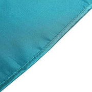60" x 126" Satin Rectangular Tablecloth - Teal TAB_STN_60126_TEAL