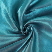 60" x 126" Satin Rectangular Tablecloth - Teal TAB_STN_60126_TEAL