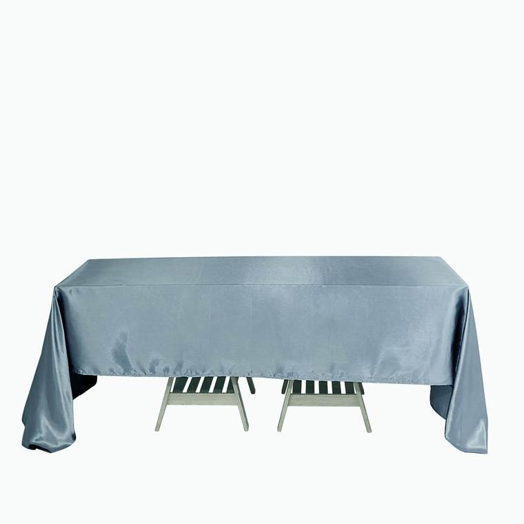60" x 126" Satin Rectangular Tablecloth