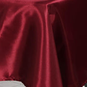 60" x 126" Satin Rectangular Tablecloth