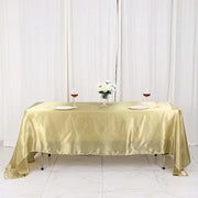 60" x 126" Satin Rectangular Tablecloth