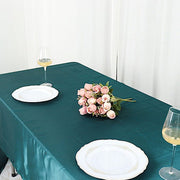 60" x 126" Satin Rectangular Tablecloth