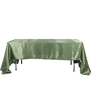 60" x 126" Satin Rectangular Tablecloth