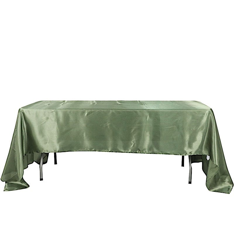 60" x 126" Satin Rectangular Tablecloth